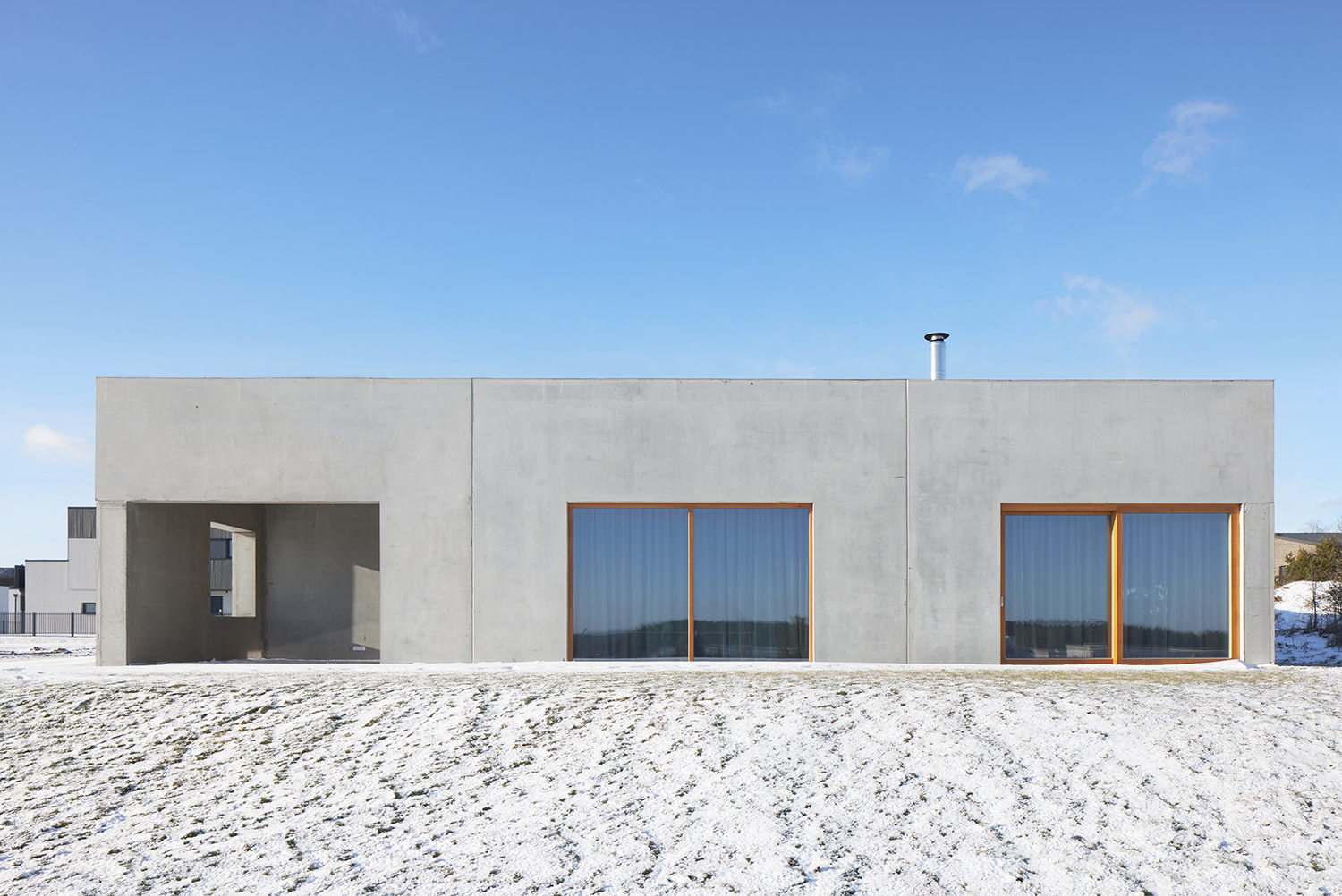 Dům z betonových panelů 